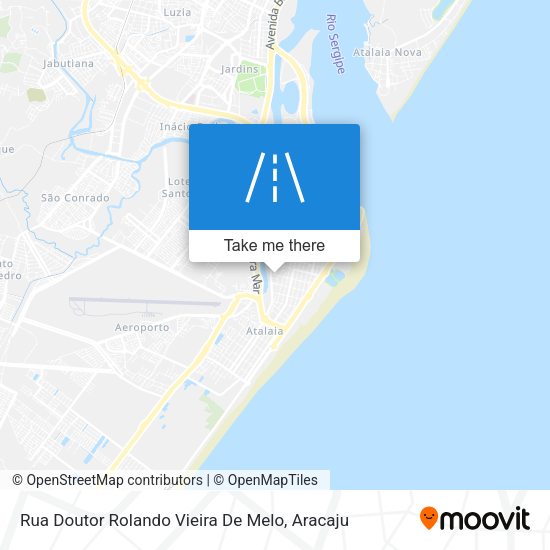 Rua Doutor Rolando Vieira De Melo map