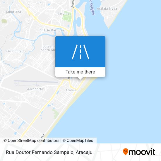 Rua Doutor Fernando Sampaio map