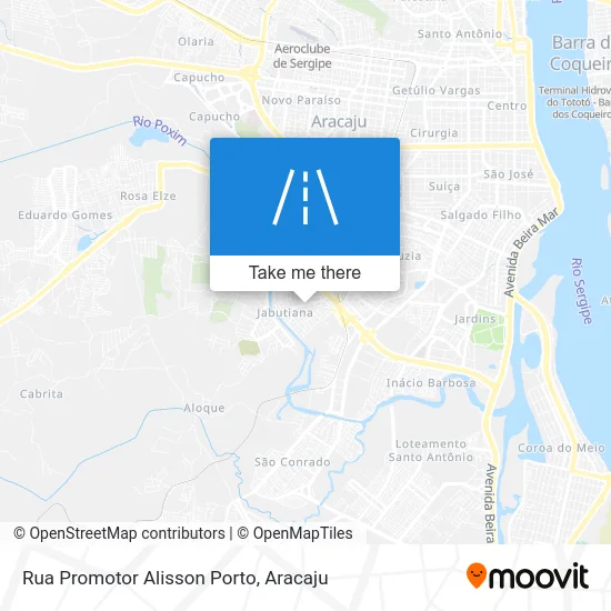 Rua Promotor Alisson Porto map