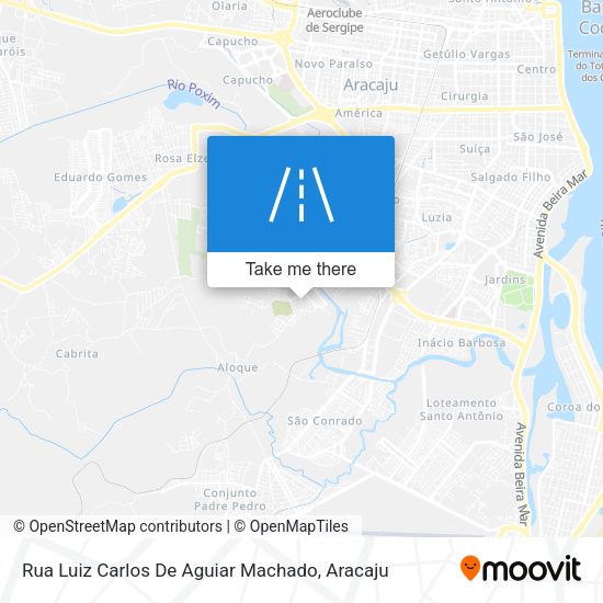 Rua Luiz Carlos De Aguiar Machado map