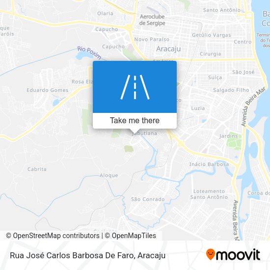 Rua José Carlos Barbosa De Faro map