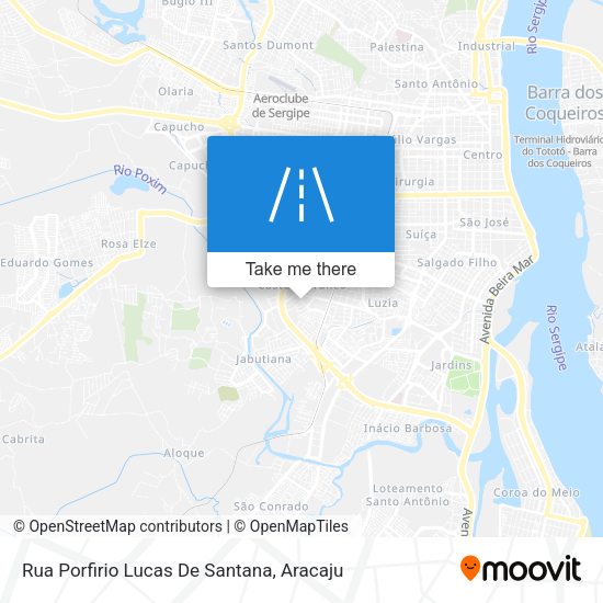 Rua Porfirio Lucas De Santana map
