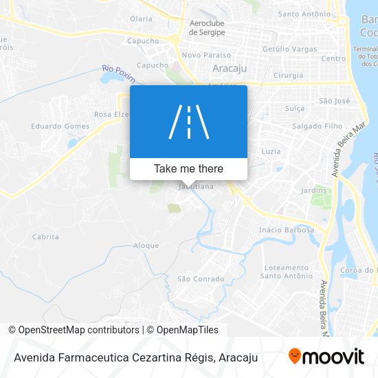 Avenida Farmaceutica Cezartina Régis map