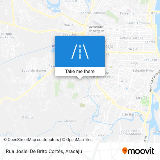 Rua Josiel De Brito Cortês map