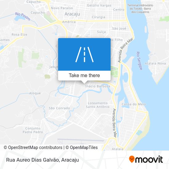 Rua Aureo Dias Galvão map