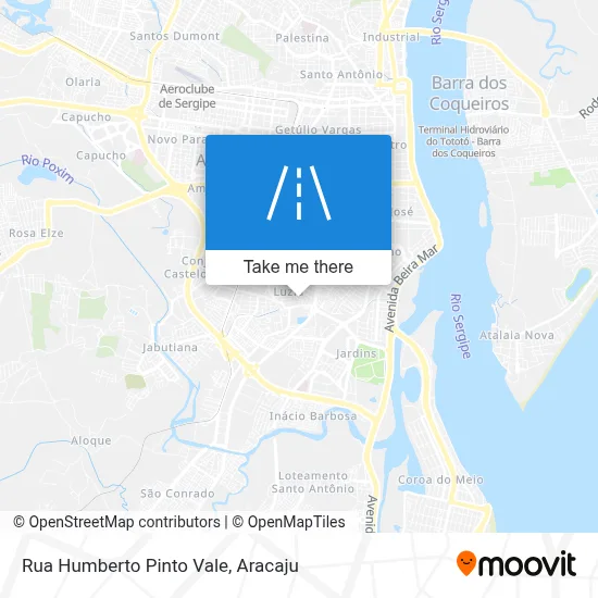 Rua Humberto Pinto Vale map