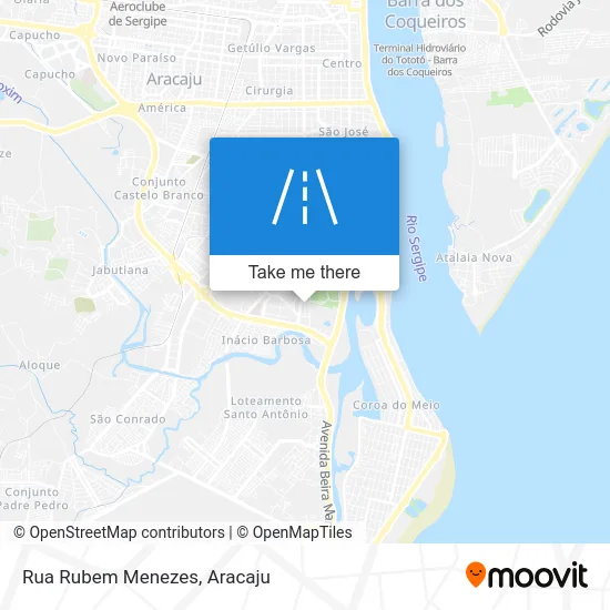 Rua Rubem Menezes map