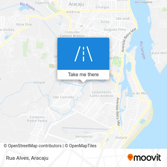Rua Alves map