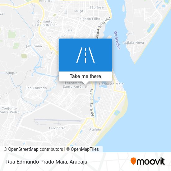 Rua Edmundo Prado Maia map