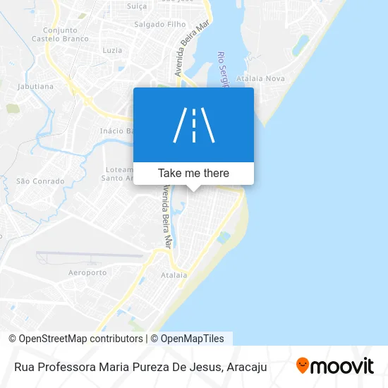 Rua Professora Maria Pureza De Jesus map