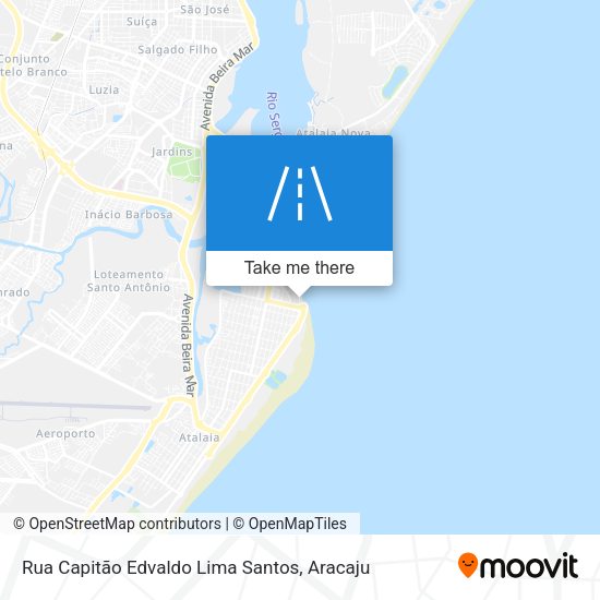 Rua Capitão Edvaldo Lima Santos map