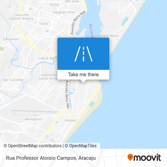 Rua Professor Aloisio Campos map