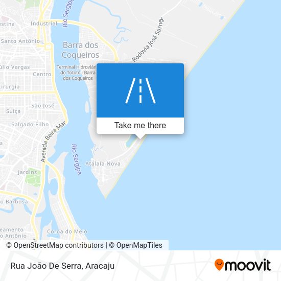 Rua João De Serra map