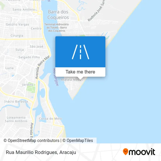 Rua Maurilio Rodrigues map