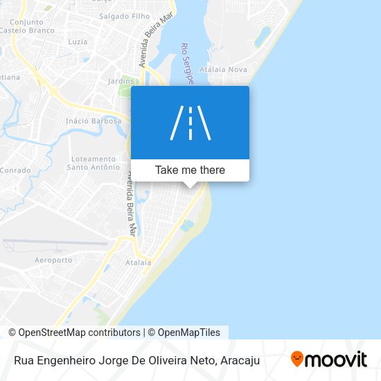 Rua Engenheiro Jorge De Oliveira Neto map