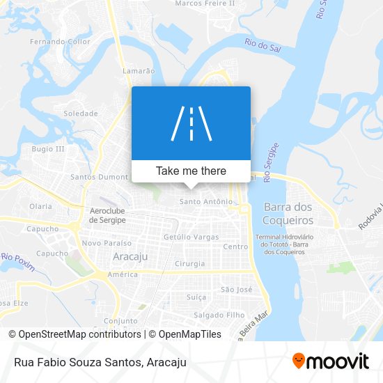 Rua Fabio Souza Santos map
