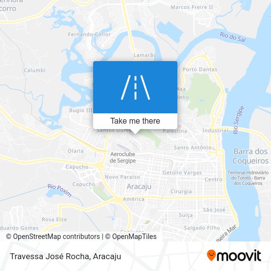 Travessa José Rocha map