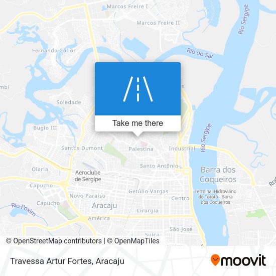 Travessa Artur Fortes map