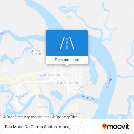 Rua Maria Do Carmo Santos map