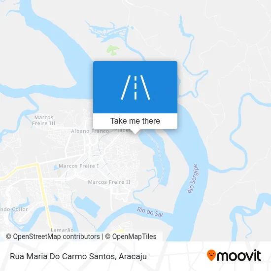 Rua Maria Do Carmo Santos map