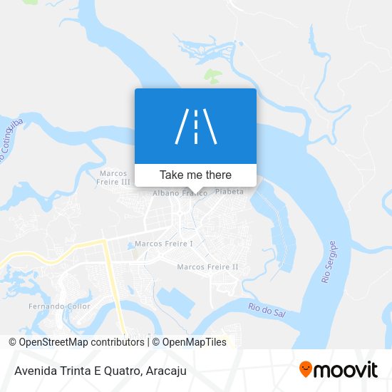 Avenida Trinta E Quatro map