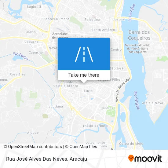 Rua José Alves Das Neves map