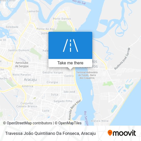 Travessa João Quintiliano Da Fonseca map