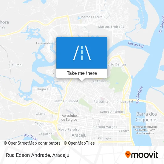 Rua Edson Andrade map