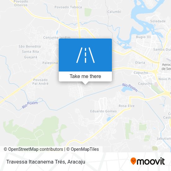 Travessa Itacanema Trés map