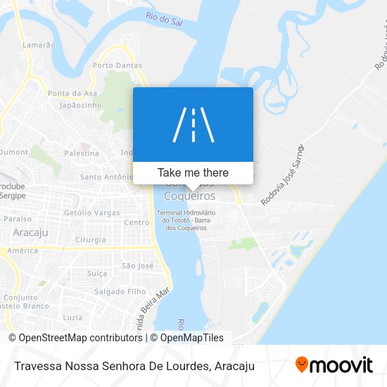 Travessa Nossa Senhora De Lourdes map