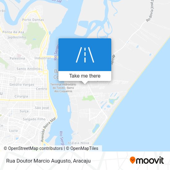 Rua Doutor Marcio Augusto map