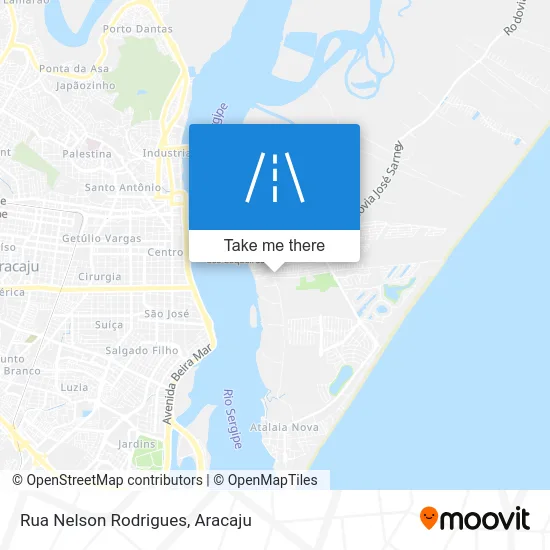 Rua Nelson Rodrigues map