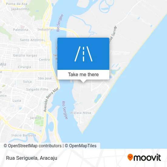 Rua Seriguela map