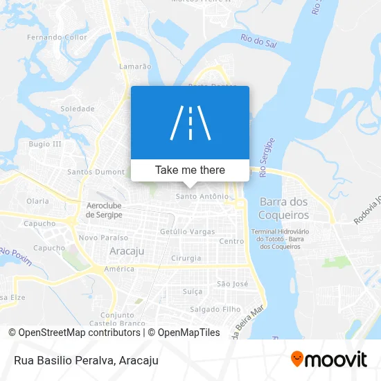 Rua Basilio Peralva map