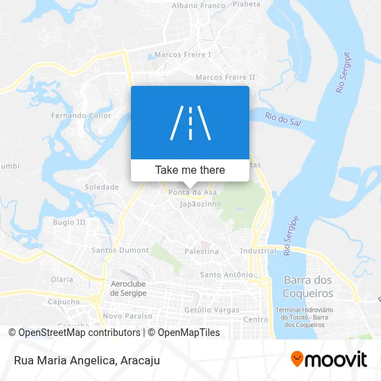Rua Maria Angelica map