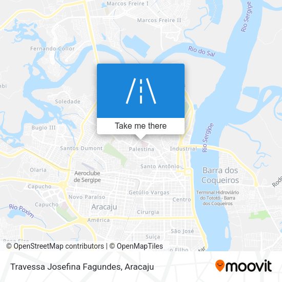 Travessa Josefina Fagundes map