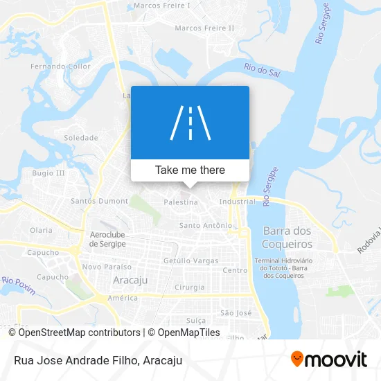 Rua Jose Andrade Filho map