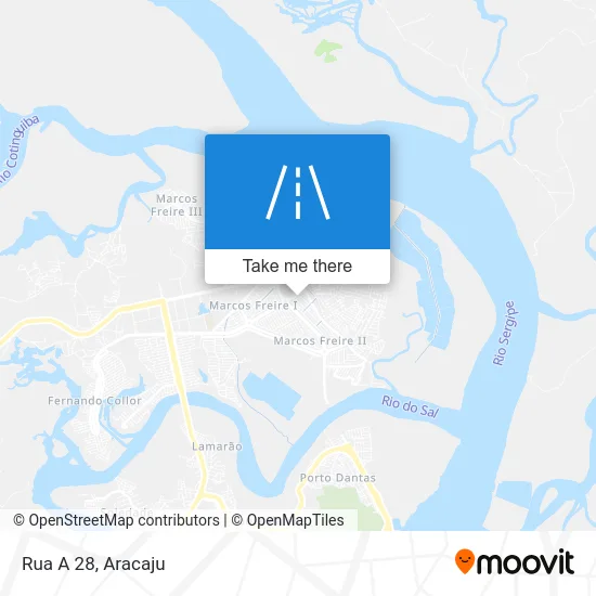 Rua A 28 map