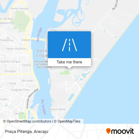 Praça Pitanga map