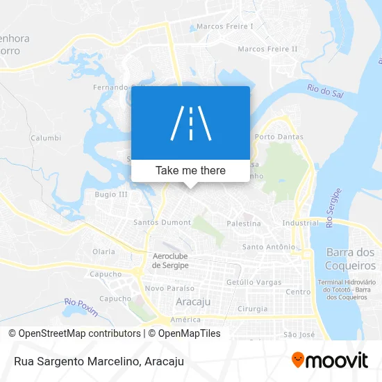 Rua Sargento Marcelino map