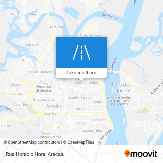 Rua Horacio Hora map