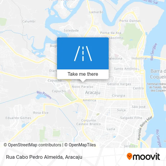 Rua Cabo Pedro Almeida map