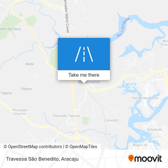 Travessa São Benedito map