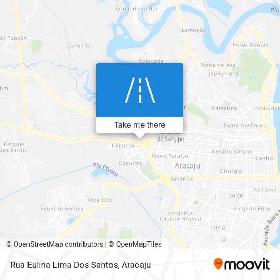 Rua Eulina Lima Dos Santos map