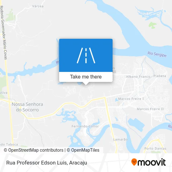 Rua Professor Edson Luís map