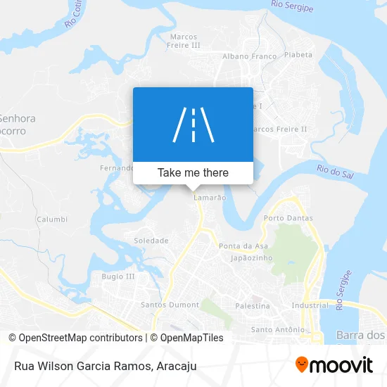 Rua Wilson Garcia Ramos map