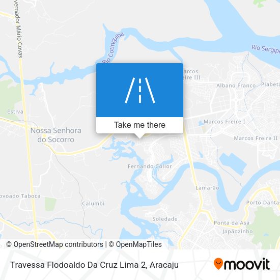 Travessa Flodoaldo Da Cruz Lima 2 map