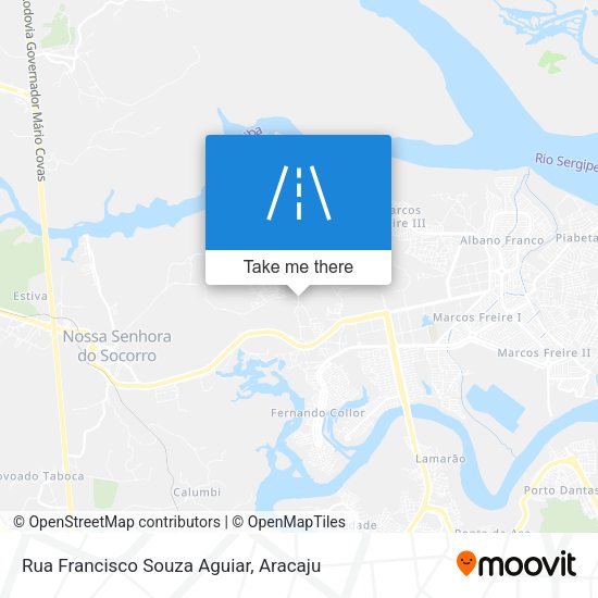 Rua Francisco Souza Aguiar map