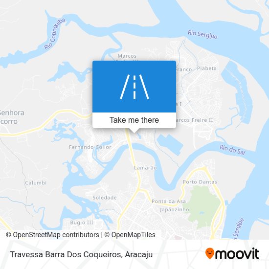 Travessa Barra Dos Coqueiros map