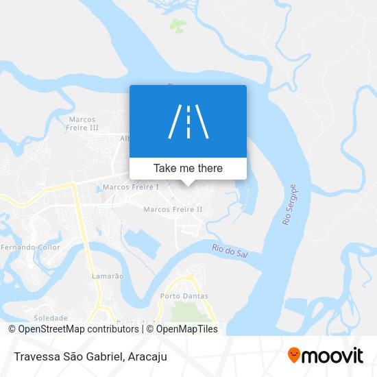 Travessa São Gabriel map